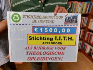 Lees meer over het artikel Ontvangen donatie